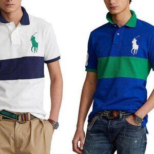 Polo by Ralph Lauren  olor Blo k Polo Shirt   Yellow  Green and Blue Boys 10 12